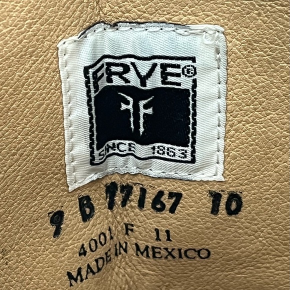 Frye Melissa Button Black Leather Tall Riding Boots Size 9 - Picture 14 of 17